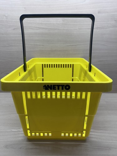 Vintage netto shopping basket - netto,
