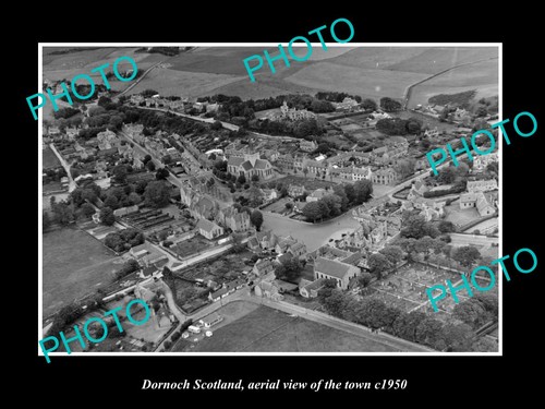 Dornoch scotland aerial - aerial, view