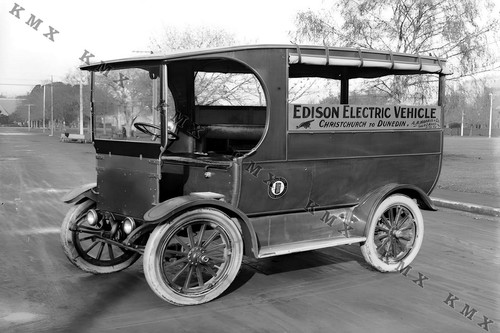 1900 edison electric vehicle - 1900's,
