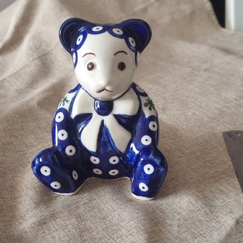 Polish pottery hand - hand, painted