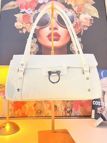 Ri2k vintage leather white y2k - vintage,