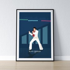 Elvis Presley 1973 Poster | A3