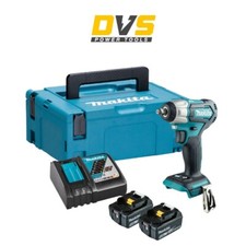 Makita DTW180RTJ 18V LXT 3/8″ Brushless Impact Wrench +2x 5.0Ah Batts, Charger &