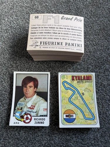 Panini grand prix - panini, f1