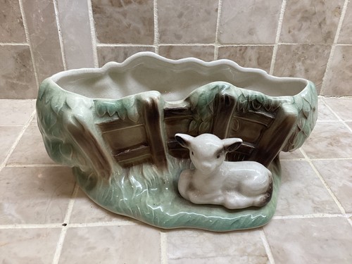 Vintage hornsea lamb - vintage, pottery