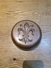 Vintage Fleur-de-Lis Copper