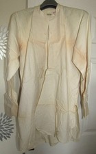 VINTAGE EVENING WEAR or MILITARY WHITE MARCELLA BIB DRESS SHIRT