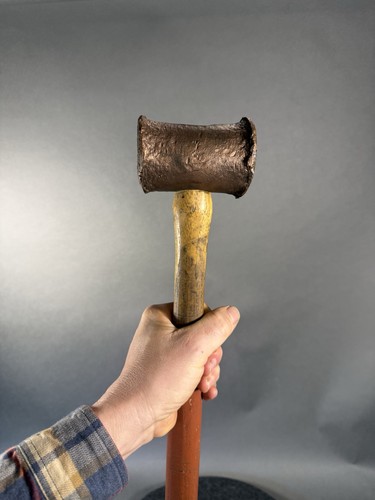 Vintage copper sledge - copper,