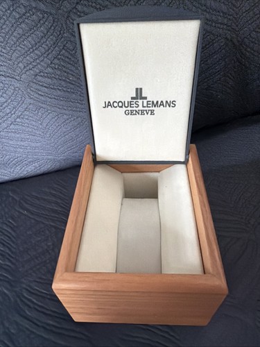 Jacques lemans geneve wooden - lemans,