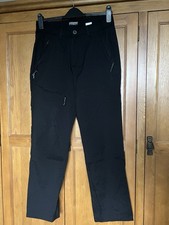 Craghoppers Men’s Black Walking Hiking Outdoor Trousers