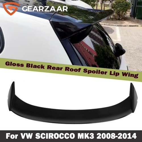 Gloss black rear - rear, spoiler