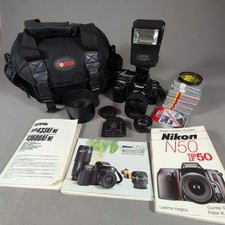 Nikon F50 Camera with Carrying