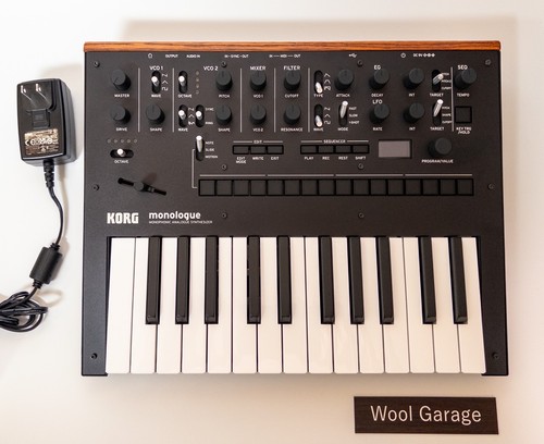 Korg monologue black analog - korg,