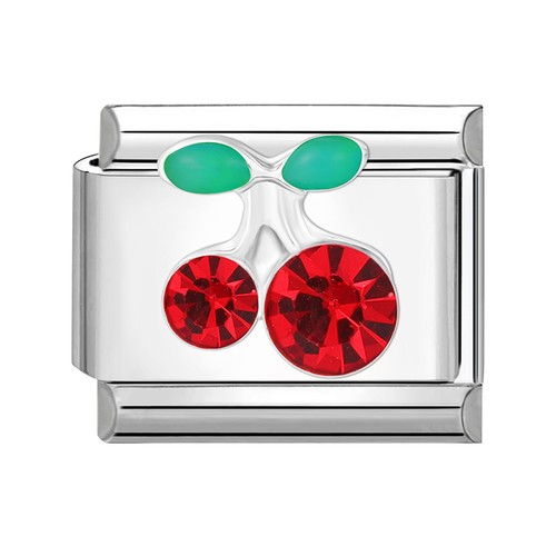 Zircon italian charms fits - zircon,