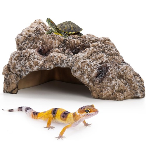 Topzea reptile hide cave - hide,