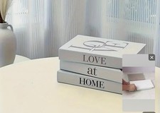 3 Piece Faux  Books For