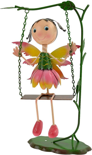 Green jem fairy - fairy, swing