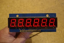 6 Digit 0.5" 7 segment LED display National NSB5931 Working NOS *PROMPT POSTING*