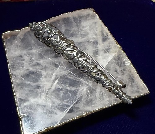 Vintage filligree posy holder - posy,