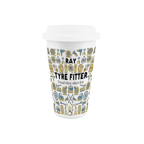 Personalised tyre fitter - tyre,