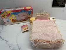 Sindy Luxury Bed Set 1983 Bedroom Furniture Bed 44210, Bedding Accessories Boxed