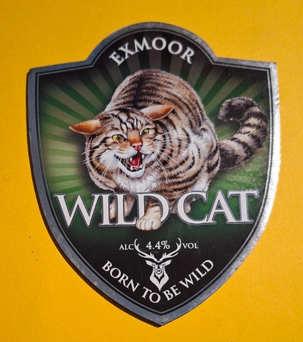 Exmoor brewery wild cat - brewery, cask