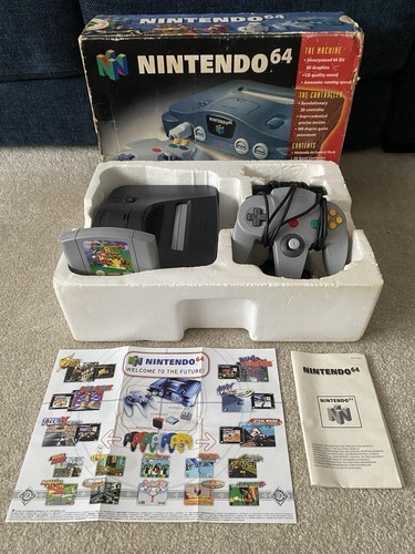 Nintendo n64 console - n64, boxed