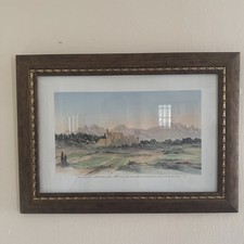 Vintage French Landscape Print