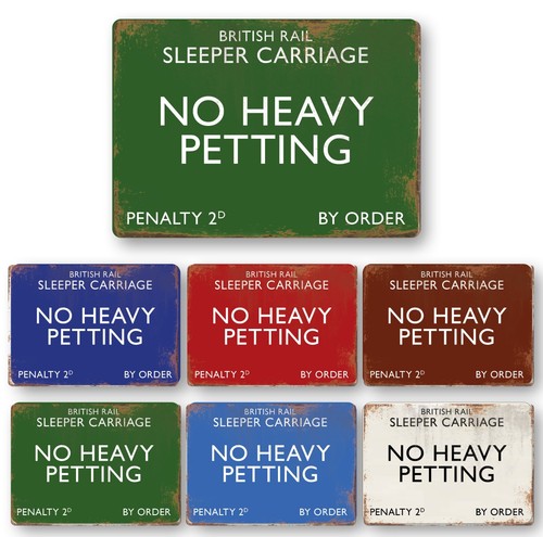 British rail vintage metal - vintage,