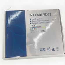 Genuine Epson Ink Multipack - T0715 / T0711 + T0712 + T0713 + T0714  #R300