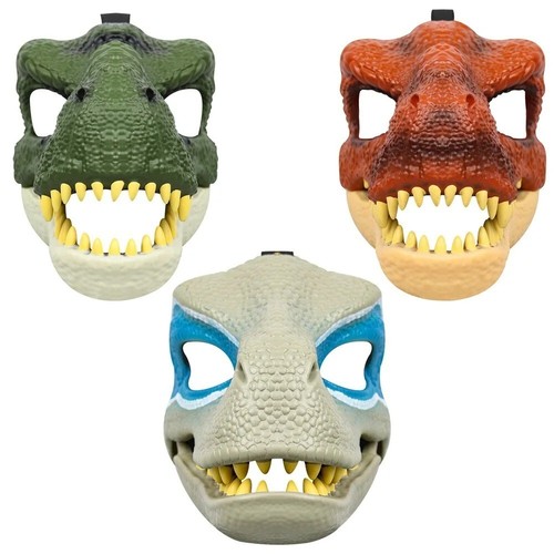 Dinosaur mask moving jaw - dinosaur,