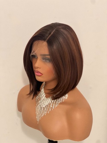 Synthetic wigs part - t-part, hd