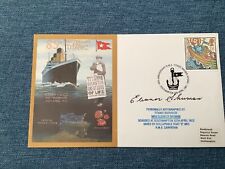RMS TITANIC 85th ANNIVERSARY FDC SURVIVOR SIGNED ELEANOR SHUMAN CERTIFIED 26/100