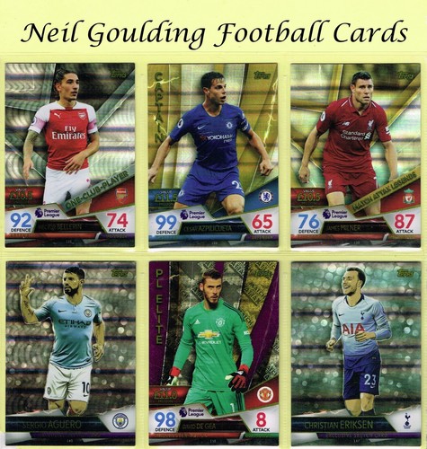 Match attax ultimate 2018 - match, 2018-19