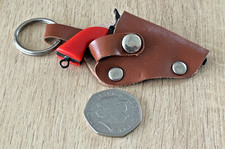 Collectable Metal/ Enamel Cowboy Cap Gun with holster  Keyring