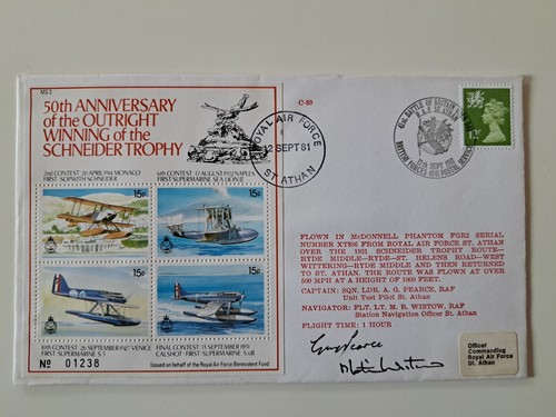 Signed first day cover