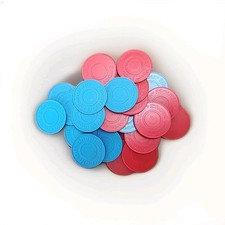 Vintage Creative Playthings "Shoot Your Mouth Off" Game Pieces