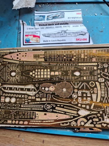 German boat type viic - viic, revell