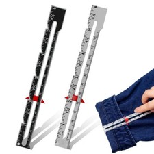 Metal Sewing Seam Gauge Ruler