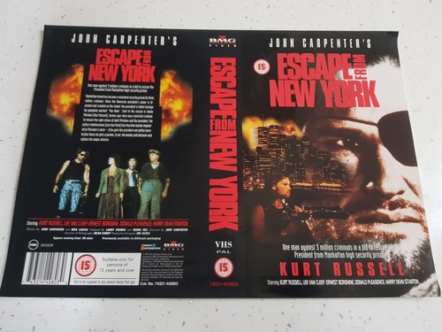 Escape from new york - , vhs
