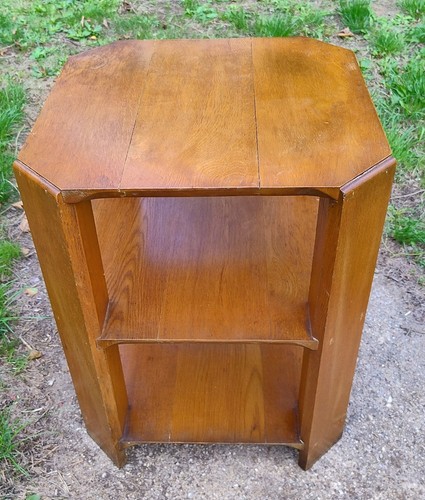 Art deco light oak octagonal - deco,