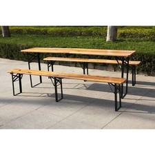 Beer Table Bench Set Folding