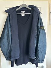 Osti Rare Stone Island vintage knit sweater Navy Jumper a/w 1999 XXL