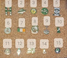 HIBERNIAN FC BADGE VARIOUS