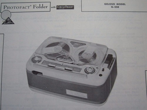 Geloso model 258 tape - geloso,