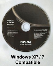 Genuine Nokia 8800d Sirocco Edition PC Suite XP / Windows 7 Compatible