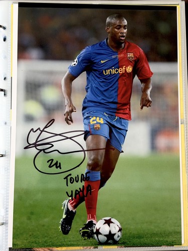 Yaya toure barcelona signed - barcelona,