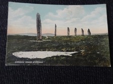 Standing Stones of Stennis Postcard Stenness Stromness Orkney - 110912