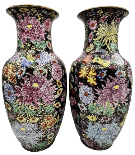 Pair vintage chinese mille - pair,