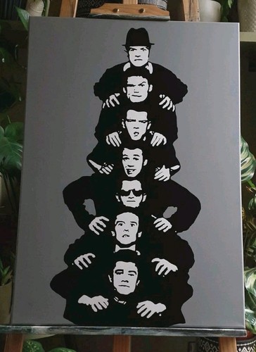 Madness 50x70cms hand painted - ,